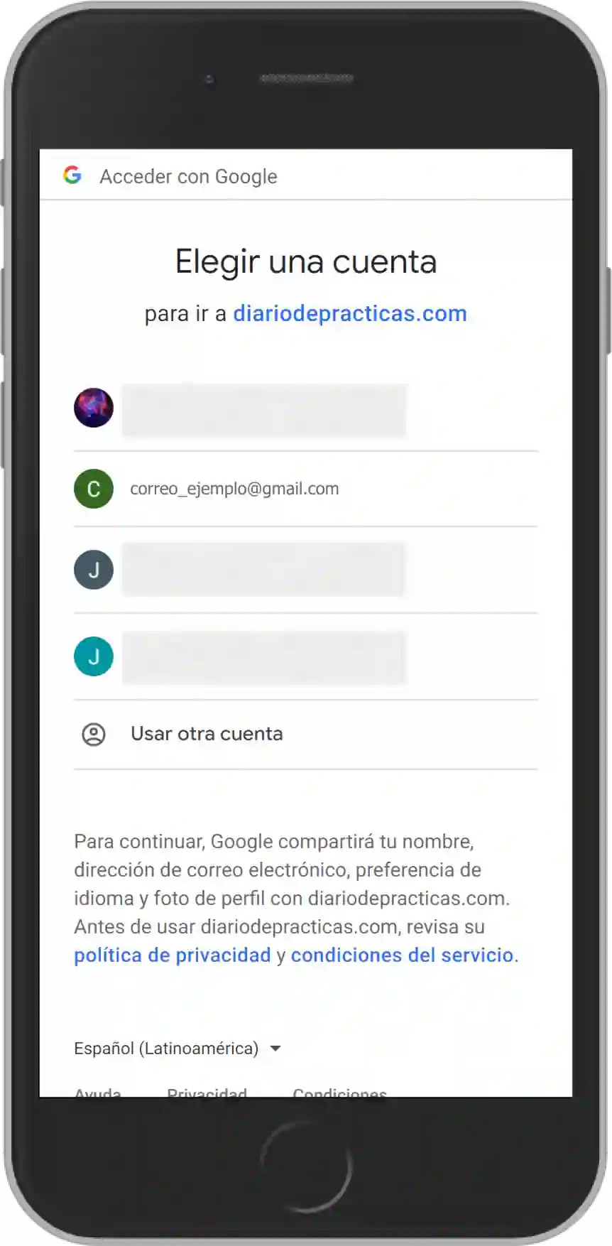 datos compartidos